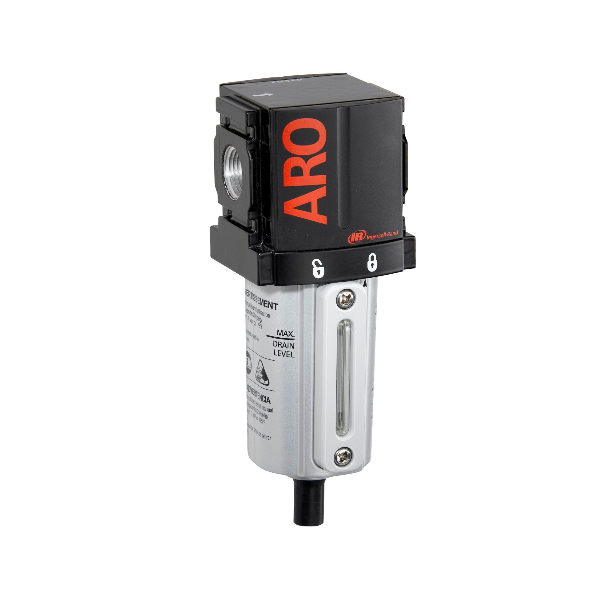 Klutch Air Compressor FilterRegulatorLubricator Combo — 1/2in., 106